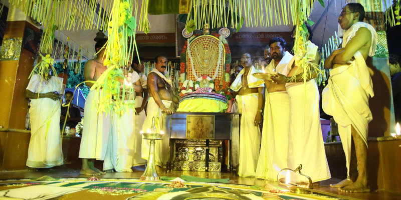 biggest vishnumaya temple thrissur